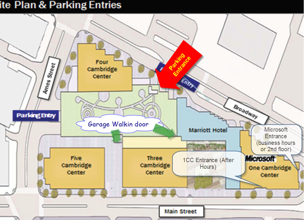 Microsoft Office 1 Cambridge Center Directions And Logistics