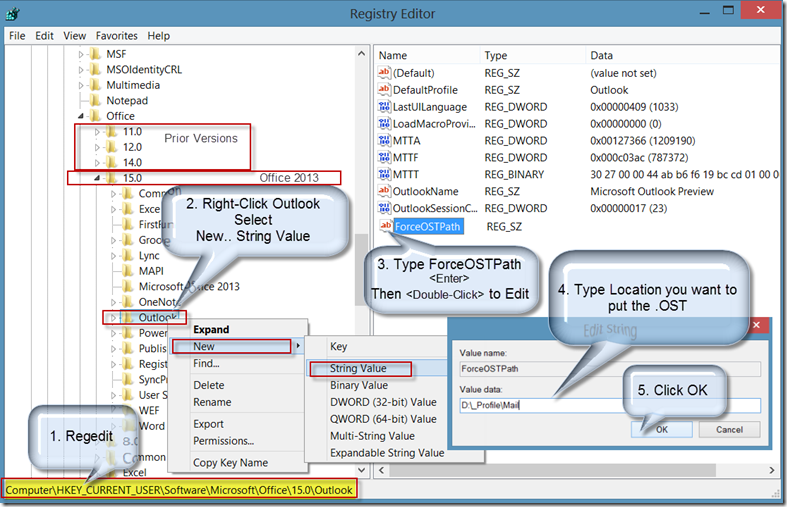 Windows 7 Outlook Ost File Location Acetomexico